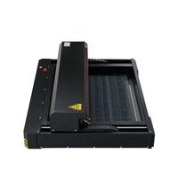 Máquina de Corte y Grabado Láser CO2 6040 de 60W/40W, Refrigerada por Agua, de Sobremesa, Automática, de Alta Seguridad, para Madera, Contrachapado, MDF y Piedra de 0-10 mm