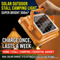 Projecteur solaire LED étanche IP66 avec chargement USB pour téléphone, crochet magnétique, lampe d'urgence extérieure en ABS, vente directe usine
