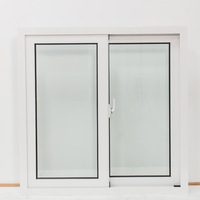 Fenêtre coulissante en alliage d'aluminium, vente directe usine, pour décoration intérieure chambre et balcon, en stock