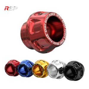 RSP Coppia di Tappi Decorativi Universali in Alluminio CNC per Forcella Anteriore Moto, Protezione Anticaduta, Ricambi - Product Image 1