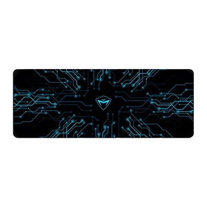 Alfombrilla de ratón antideslizante grande para el hogar/La Oficina, almohadilla de mesa de goma suave resistente al desgaste para <span class=keywords><strong>Amazon</strong></span> Cross-Border, venta al por mayor, arte fluido dorado - Product Image 6