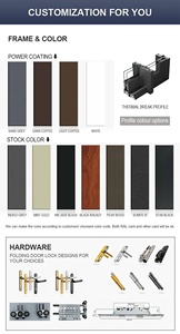 Precios al por Mayor en <span class=keywords><strong>Ventanas</strong></span> Corredizas <span class=keywords><strong>de</strong></span> Aluminio <span class=keywords><strong>con</strong></span> <span class=keywords><strong>Rotura</strong></span> <span class=keywords><strong>de</strong></span> <span class=keywords><strong>Puente</strong></span> Térmico y Doble Acristalamiento para Dormitorio y Oficina en Casa - Product Image 3