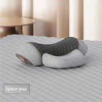 P07 Nouveau masseur de cou multifonctionnel avec coussin de massage chauffant infrarouge, matériau ABS+maille, couleur personnalisée, design ergonomique
