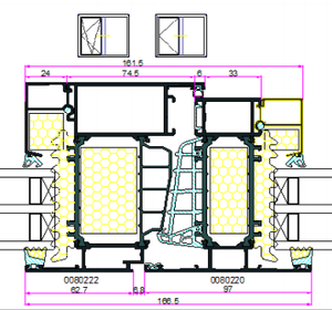 Weeos — fenêtre double en aluminium, fenêtres de maison passif, haute performance, économie d'énergie - Product Image 6