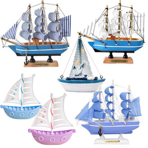 Fournitures de décoration de gâteaux de saison de remise des diplômes Thème de voile Topper Ocean <span class=keywords><strong>Waves</strong></span> pour une navigation en douceur dans le futur - Product Image 4