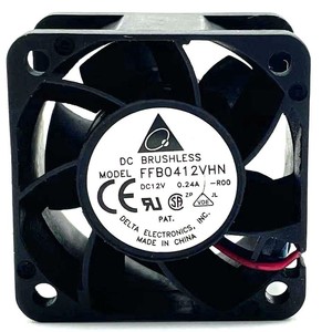 Ventilateur axial sans balais Delta FFB0412VHN 40 mm 12 V 0,24 A CC pour commutateurs et serveurs - Product Image 2