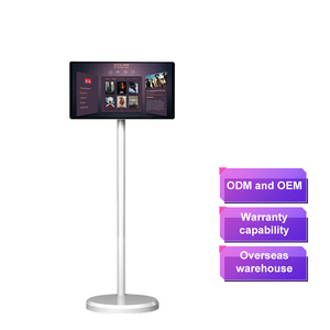 Factory Price Trade Assurance 21.5 Inch Cheap New Design Arrival Portable <b>Tv</b> <b>Stand</b> <b>Tv</b> Portable - Product Image 1