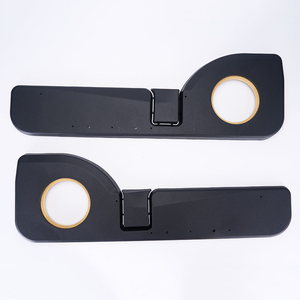 YBJ voiture accessoires noir porte haut-parleur Pod support de verre poche pour Land Cruiser 70 série HZJ76 79 <span class=keywords><strong>78</strong></span> LC79 porte haut-parleur Pod - Product Image 3