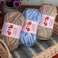Fil Acrylique Doux Premium 100g, 6 Fils, Panaché et Dégradé, Vente en Gros, pour Tricot à la Main – Foulards, Bonnets et Manteaux