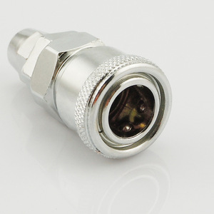 JCP C-Type <b>Quick</b> Coupler SP-20 30 40 Nickel-Plated Iron Pneumatic <b>Connector</b> for Air Compressor - Product Image 1