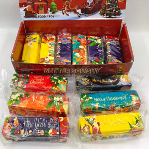 Vente en gros usine : Nouveauté 2026 – Jouets anti-stress en forme de beurre à récupération lente, en matériau TRP, cadeau de Noël unisexe - Product Image 1