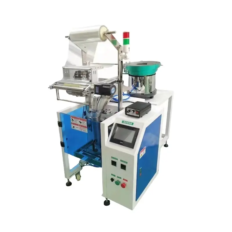 Nut bolt metal parts counting packaging machine/ granule screw packing equipment/hardware counting machine