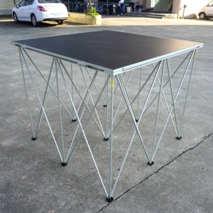 Escenario modular portátil para interiores, ligero, para eventos - Product Image 1