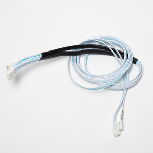 Harness Kabel Pita Datar Multi-Pin Kustom dengan Perlindungan Heat-Shrink untuk Papan Kontrol Pendingin & Peralatan Rumah Tangga - Product Image 1