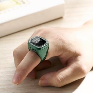 SXH5136 OLED Zikr حلقة مضادة للاهتزاز متعددة القنوات تذكير تاريخ وقت التنبيه وظيفة جهاز توقيت لجهاز IOS البلاستيك - Product Image 2