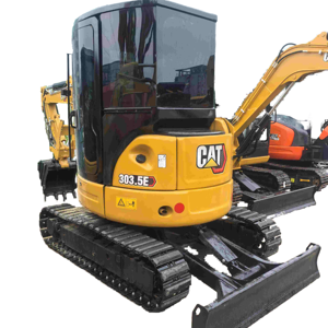 รถขุดตีนตะขาบขนาดเล็ก Cat 303.5 สภาพดี บำรุงรักษาอย่างดี อุปกรณ์ขนาดกะทัดรัด เหมาะสำหรับงานเทศบาล - Product Image 1