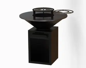 Patio Gas <strong>Fire</strong> <strong>Pit</strong> BBQ Grill Cooking Table for Outdoor <strong>Camping</strong> - Product Image 1