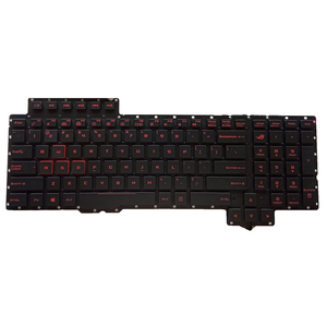 Chúng tôi bàn phím máy tính xách tay cho <span class=keywords><strong>ASUS</strong></span> ROG <span class=keywords><strong>g752</strong></span> S6700 s6820 g752v g752vs gfx72v 90nb0d61-r30be0 G752VS-XB78K không có con trỏ với đèn nền màu Đỏ - Product Image 3