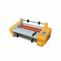 Machine de plastification thermique A3 350 rouleaux Plastification à chaud avec options de format de papier A4 A5 A6