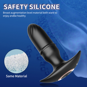 Wholesale Adult Silicone Sex Toys Anal Plug Back Vibration <b>Masturbation</b> Massager Stimulation - Product Image 5