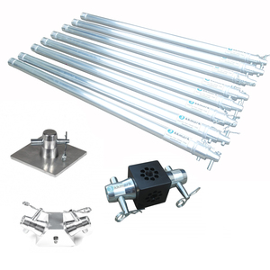 Global KKMark TUV 100 220 290 300 400 600 Totem Tổ Chức Sự Kiện Triển Lãm Ngoài Trời Chiếu Sáng Sân Khấu Thương Mại Gian Hàng Nhôm Truss Hệ Thống - Product Image 2