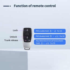 ชุดอุปกรณ์กุญแจอัจฉริยะ EASYGUARD PKE สำหรับรถเบนซ์ที่มีปุ่มสตาร์ทแบบกดติดเครื่องจากโรงงานและระบบปลดล็อคฝาท้าย - Product Image 4