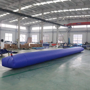 Réservoir d'eau pliable en PVC et barrage gonflable, idéal pour le stockage temporaire d'eau et le déshumidification des chantiers de construction - Product Image 2