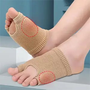 Atacado Hallux Valgus Corrector Toe Separator Meias Mulheres Homens Compressão Bunion Relief Socks