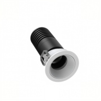 Projecteurs LED réglables avec plusieurs angles optiques 40mm 45mm 55mm 65mm Tailles de découpe DC24 Solution de tension constante conçue
