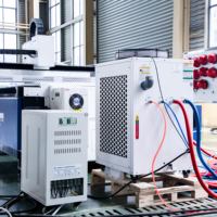 Machine de découpe de biseau métallique en acier laser à fibre CNC