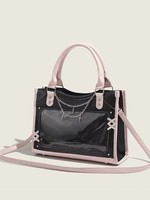 Sac Ita en cuir PU rose étoile scintillante, mignon et kawaii, avec ailes d'ange, pour cosplay et événements à thème