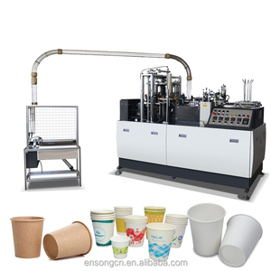 Ligne de production de tasses en carton à café à grande vitesse prix usine faisant la machine - Product Image 1