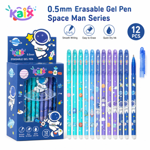 Bolígrafo de Gel Borrable KAIX Clean Erasing, Punta de 0.5mm, Tinta Azul, Borrado Térmico, <span class=keywords><strong>para</strong></span> Corrección de Tareas Escolares - Product Image 1