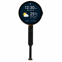 Módulo LCD TFT Personalizado de 1.8 Pulgadas, 360x360 IPS, Vista Completa, Controlador IC ST77916, Marca XMSJ, MIPI 1 Línea, para Tablero de Instrumentos Digital Inteligente