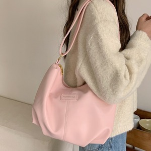 Bolso tote rosa para mujer con cierre de cremallera, resistente al agua, bandolera para uso diario, primavera 2024 - Product Image 4