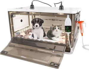 Yongyue Cheap High-quality Animal Oxygen Making Machine Incubator Heating Keep Warm Box For Puppies Kitten Dog Cat Pet