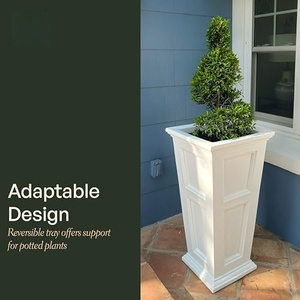 Modern European Roman Detachable PVC Square Column Road Guide <b>Wedding</b> <b>Props</b> Decoration Flower Stand - Product Image 2