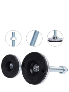 M8 M12 M16 M20 резиновые оцинкованные стальные антивибрационные Регулируемые выравнивающие ножки для верстака - Product Image 3