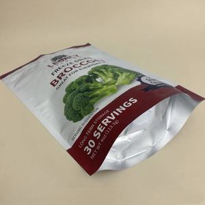 Custom Logo Frozen Food Pouch <b>Heat</b> <b>Seal</b> for Food Dried Vegetable Frozen Vegetables <b>Bag</b> Ziplock Pouches - Product Image 3