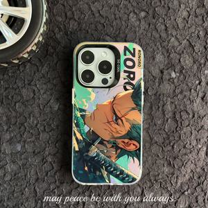 Élégante <span class=keywords><strong>Coque</strong></span> de Téléphone PC Imprimée <span class=keywords><strong>Anime</strong></span> Zoro pour <span class=keywords><strong>iPhone</strong></span> XS/XR et <span class=keywords><strong>iPhone</strong></span> 7/8/<span class=keywords><strong>11</strong></span>/12/13/14/15/16 Pro Max, Personnage de Dessin Animé - Product Image 6