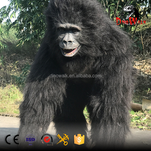 Parque de Atracciones, Animal animatrónico de alta simulación <span class=keywords><strong>Virtual</strong></span>, tamaño grande, gorila - Product Image 5