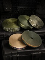 Sangle en jacquard brodée losanges ethniques avec logo personnalisé, 25 mm, pour sac d'instrument de musique, sangle de guitare