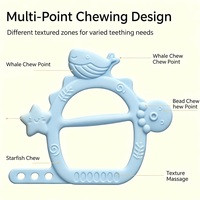 Bracelet de dentition unisexe en silicone souple REFINE Factory, hochets non toxiques pour bébés de 0 à 4 ans