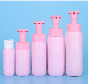 Juego de Botellas de Plástico PE Vacías Personalizadas de 120 ml, 180 ml, 280 ml, 350 ml, 500 ml para Envasado de Cosméticos, Champú y Loción Corporal para Niños con Bomba Dosificadora - Product Image 4