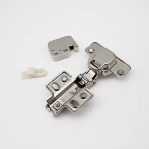 Winis Furniture <b>Hinge</b> Full Mortise <b>Spring</b> <b>Hinge</b> Soft Closing Nickel Plating Cold Rolled Steel Modern Design - Product Image 3