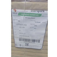 Papier kraft couché simple face anti-humidité 300g, carton pliable FBB, feuille 70x100cm, meilleures ventes au Moyen-Orient