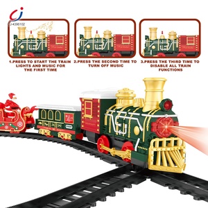 Chengji <span class=keywords><strong>noël</strong></span> modèle <span class=keywords><strong>train</strong></span> ensembles <span class=keywords><strong>électrique</strong></span> garçon <span class=keywords><strong>petit</strong></span> assemblage bricolage jouet fille son lumière enfants <span class=keywords><strong>train</strong></span> modèle avec rail - Product Image 3