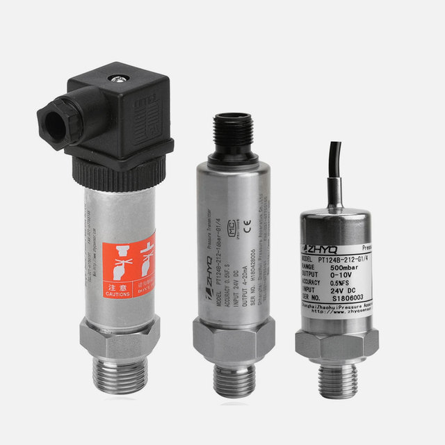 ZHYQ 4-20mA 150psi In-line Pipe Vacuum Hydraulic Pressure Transmitter
