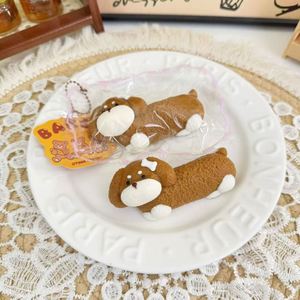 Funny Dachshund Sensory Fidget Toys for Anxiety - Food Grade Silicone Cream Putty Slow-Rise <b>Squishy</b> Stress Relief, Kids Safe. - Product Image 3