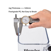 Nieuwe Commerciële Voedselverwerkers Elektrische Chopper Heavy Duty Blender Mixer Blenders En Juicers